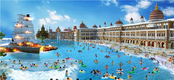 超級旅游帝國崛起 四川大英將現(xiàn)全球最大室內(nèi)陽光沙灘浴場